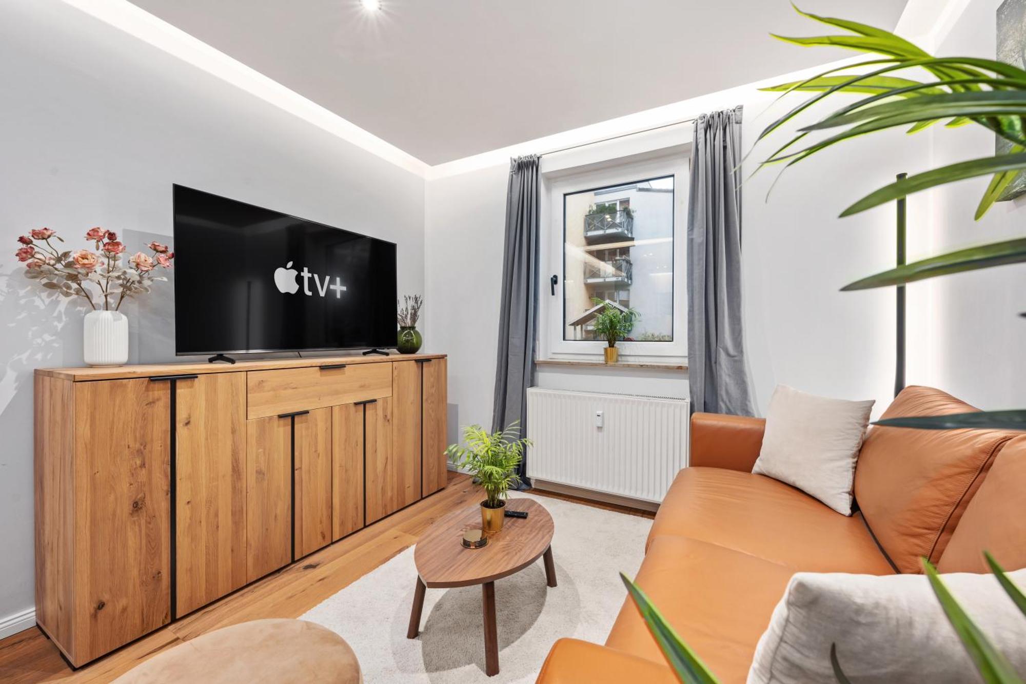 Edler Wohnraum Noble Stadtoase Mit Boxspringbett, Kaffeevollautomat, Lift & Parkplatz 开姆尼茨 外观 照片